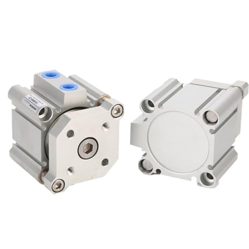 Vérin pneumatique CQMB25-15 avec tige de guidage intégrée pour guidage précis