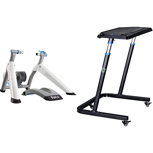 Garmin Tacx Flow Smart Trainer & RAD Cycle Products Adjustable Bike Trainer Fitness Desk Portable Workstation Standing Desk