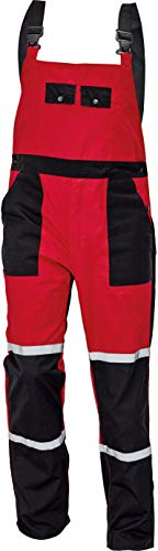 DINOZAVR Tayra Impermeable Pantalones con Peto de Trabajo para Hombre - Resistente...