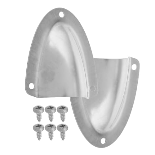 SUPVOX Stainless Steel Vent Cover Marine Auto Vent Panel Multipurpose Versatile for Outdoor Kitchen Trailer Kayak