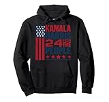 Photo Gallery kamala harris 24 per il popolo felpa con cappuccio Photo Gallery kamala harris 24 per il popolo felpa con cappuccio