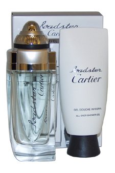 Roadster Gift Set for men 3.3 oz spray and 3.3 shower gel by Cartier