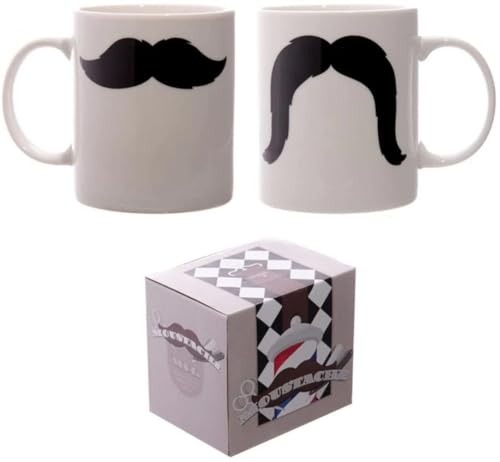 Ted Smith Moustache Mug en porcelaine