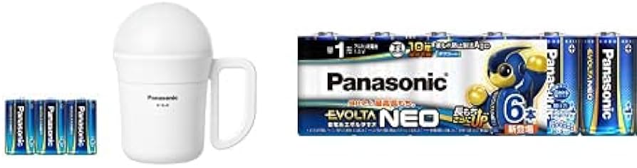 Amazon.co.jp: パナソニック LEDランタン 乾電池エボルタNEO付き強力