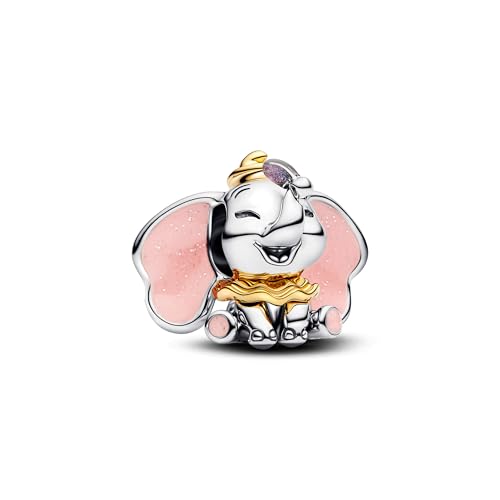 Image of Elephant Character Charm 925 Silver Charm Compatible with Pandora Charms, Trollbeads, Chamilia, Biagi and Many Other UK Charm Bracelets.
