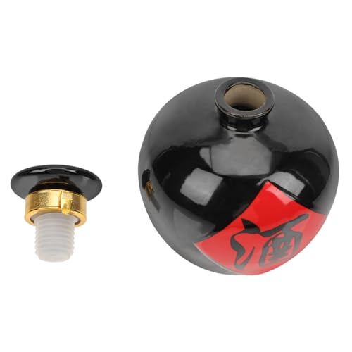 MAGICLULU Bottiglia Di Vino in Ceramica Stile Vintage Contenitore Per Bevande Multifunzionale Adatto Per Conservare e Distribuire Brandy Whisky Porto Vodka Rum Materiale Di Resistente e