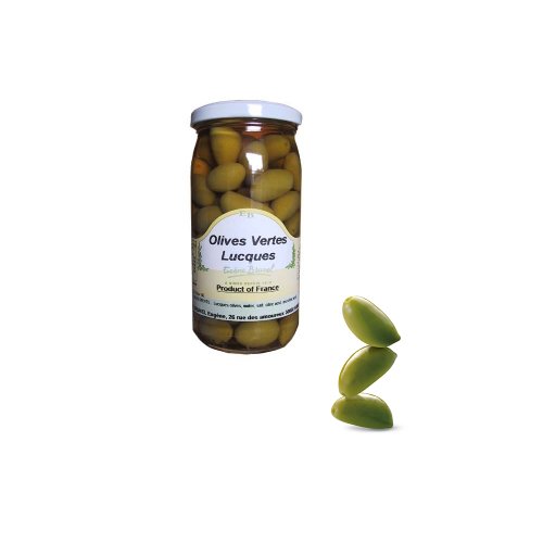 Brunel Lucques Olives, 7-Ounce Jars (Pack of 3)