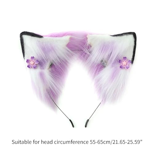Diadema para cosplay orejas de gato cómodas sin dolor de cabeza 2