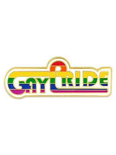 Image of PinMart Gay Pride LGBT Enamel Lapel Pin