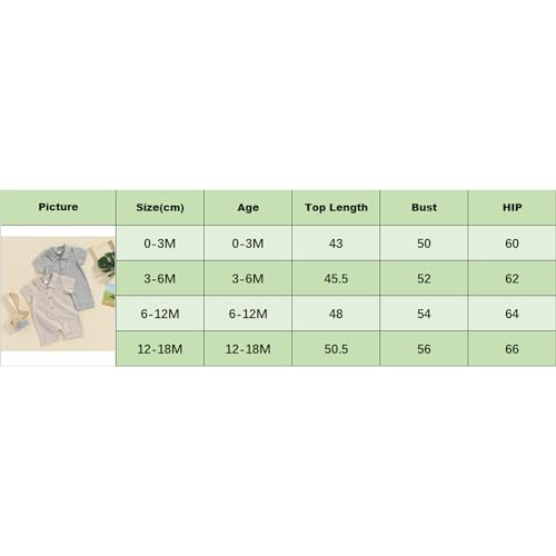 Niceclould Baby Boy Vertical Striped Romper With Pockets One Piece Lapel Neck Short Sleeve Buttons Jumpsuit Spring Summer  thumb #6