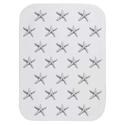 Azeeda 'Single Starfish' Baby Burp/Wash Cloth (BC00033238)
