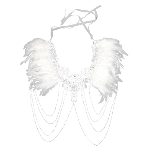 Cadena de hombro nupcial para deslumbrar en tu boda civil y banquetes de etiqueta formal