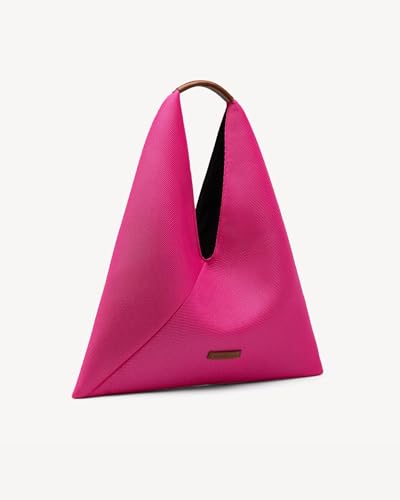 Image of NEWBELLA Anne Knitted Shoulder Hobo Bag City Chic Sporty Women Hobo Handbags,Hot Pink