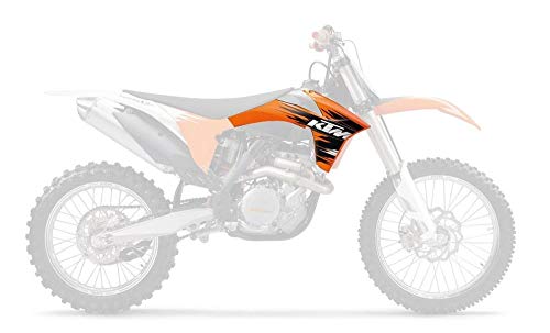 Désodorisant Orange Bihr UFO PLAST élimine les odeurs d'essence de la KTM SX 250