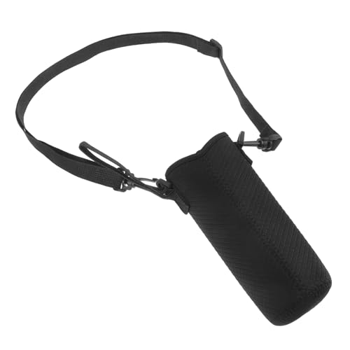 PartyKindom Housse de Bouteille Eau Portable avec Bandoulière Étui Isolant Pratique pour Voyage et Activités de Plein Air Compatible avec Divers Contenants