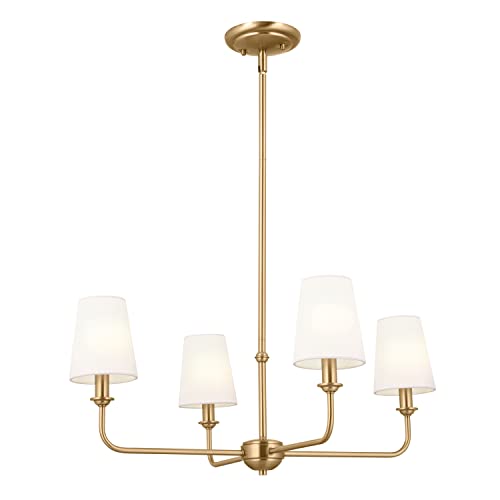 Kichler Pallas 4-Light Mini Chandelier in Brushed...