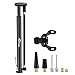 toptrek Fahrradpumpe Mini Standpump, Kleine & Leichte Kompakt für Presta/Schrader/Dunlop alle Ventile, Tragbare Standluftpumpe 210 PSI Luftpumpe Fahrrad für MTB, Rennrad, BMX