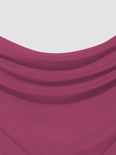 Image of CIDER Formal Dresses for Women Wedding Guest Dresses Summer Maxi Dress Sleeveless Mesh Ruffle Cocktail Dress Elegant Outfits