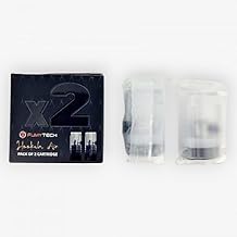 Cartouches de Remplacement Hookah Air 0.4 ohm - Pack de 2 - Fumytech (6ml, Remplissage Latéral, Résistances en Mesh, 45W)