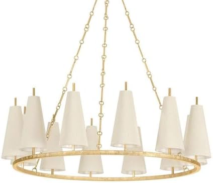 Corbett Lighting 480-42-VGL Tirana - 12 Light Chandelier-13.5 Inches Tall and 42 Inches Wide