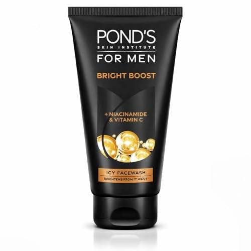 Pond's Men Energy Bright Anti-Dullness Facewash With Coffee Bean|| 100 g