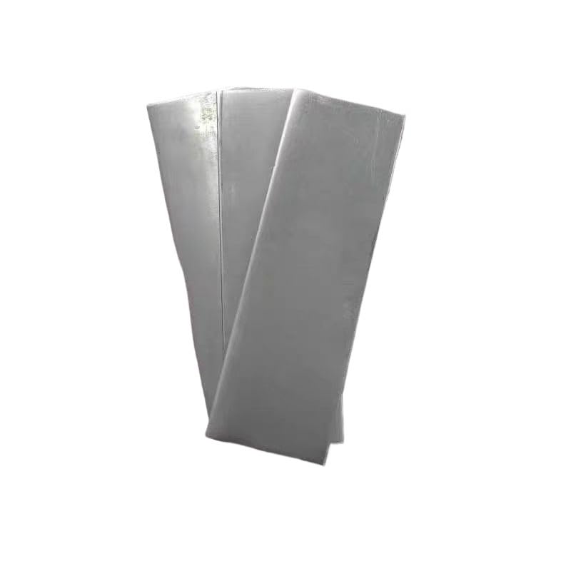 100mm x 70mm Pure Zinc Sheet - 2mm Thick Zinc Plate for Electrical Processing and Surface Protection 1pcs
