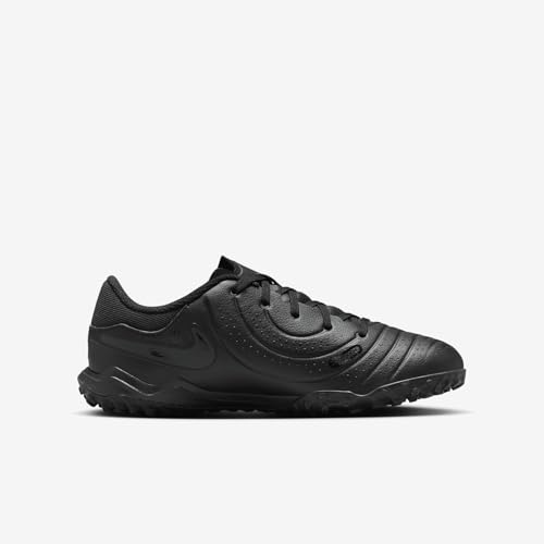 Nike Jr. Tiempo Legend 10 Academy (DV4351-002, Black/Deep Jungle/Black) Size 33
