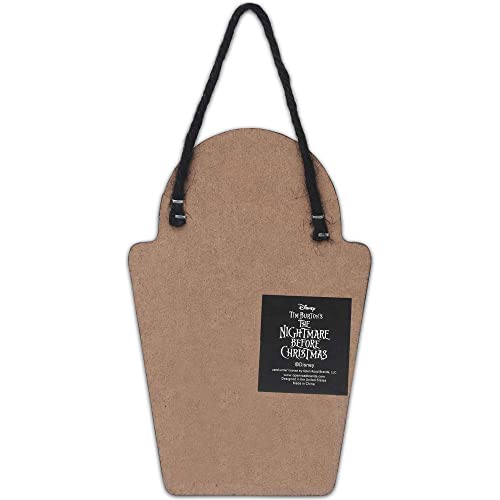 Open Road Brands Disney The Nightmare Before Christmas Jack Skellington Hanging Wood Wall Decor - Fun Halloween Sign For Home Decorating #TOP2