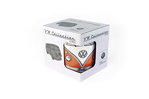 Taza de Cerámica BRISA VW T1 Bus 370 ml Naranja miniatura 5