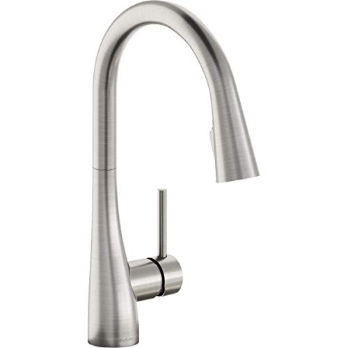 Elkay Gourmet Single Hole Kitchen Faucet Pull-down Spray