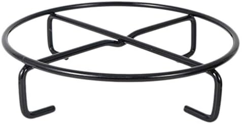 BESPORTBLE Cooking Grate for Fire Pit BBQ Round Barbecue Cast Iron Fire Pit With BBQ Grill BBQ Accessories Charcoal BBQ Charcoal Camping BBQ BBQ Tool Set