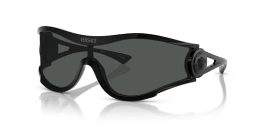 Versace VE4475 Oversized Shield Sunglasses