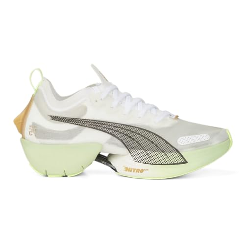 PUMA Womens Fast-R Nitro Elite Run 75 Running Sneakers Shoes - Green - Size 7 M