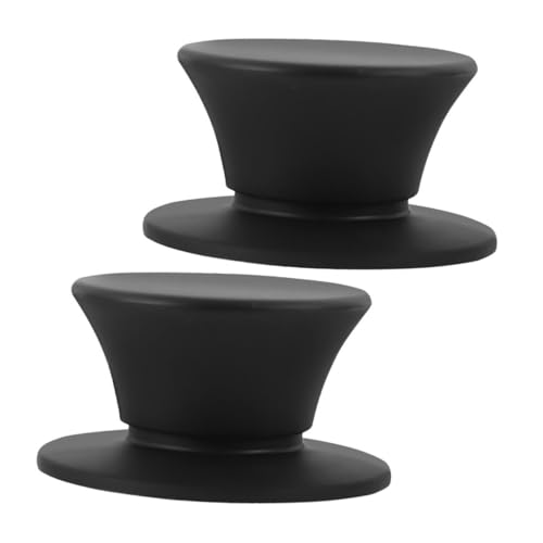 MAGICLULU 2 Piezas Pomos para Tapa de Olla de Silicona Resistente al Calor Antideslizantes y Ergonómicos de Unidades para Utensilios de Cocina y Tapaderas de Sartenes