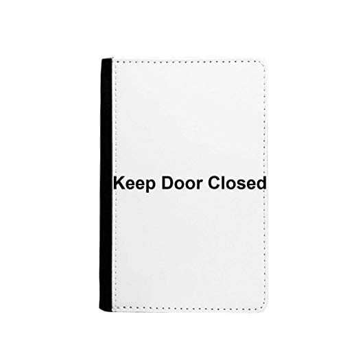 Porte-passeport multicolore et noir au format classique 3.7 x 5.8 inch