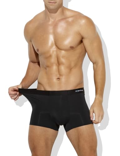 Arjen Kroos Men's Modal Underpants Breathable Microfiber Underwear Trunks Ice Silk Boxer Briefs3
