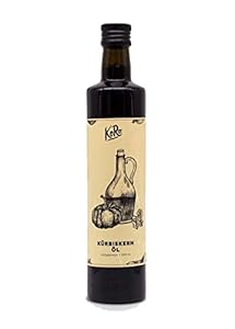 KoRo - Bio Kürbiskernöl ungeröstet 500 ml - Aus 100% biologischen Kürbiskernen - Rein pflanzlich und vegan