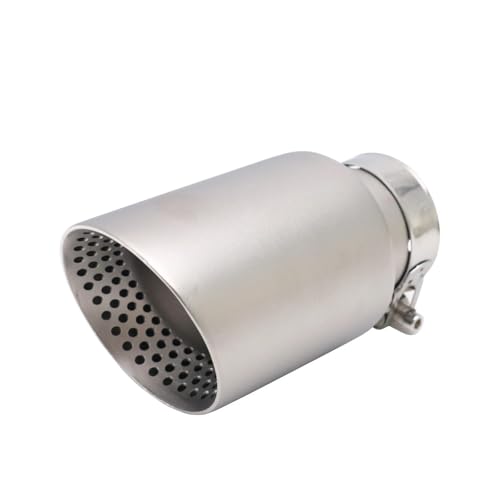 Tuyau d'échappement embout d'échappement inox mat 63mm 114mm pour tuning auto R