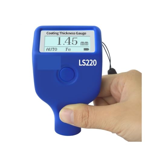 Medidor de Espesor de Pintura para Automóvil Linshang LS220, Medidor de Recubrimiento Metálico para Pintura Automotriz 0-2000um Fe & NFe miniatura 4