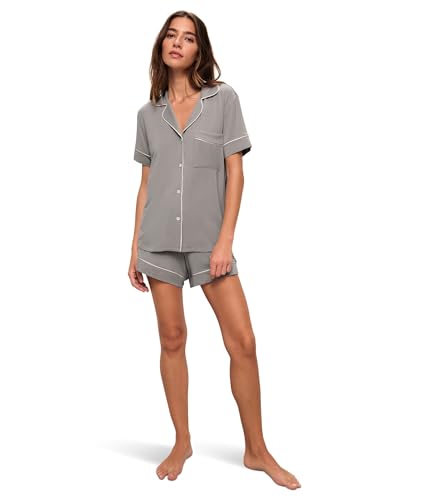 Image of Eberjey Gisele Rib Relaxed Short PJ Set