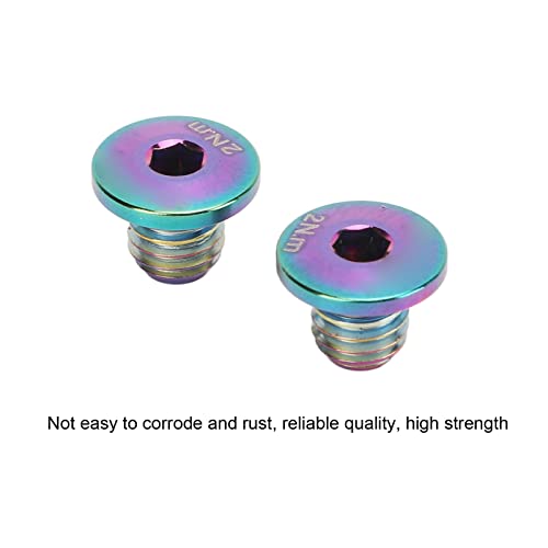 Bike Brake Lever Screws Titanium Alloy Integral Oil Cylinder Lid Bolts Bicycle Hydraulic Brake Bolt for M7000 M8000 M9000 M9020(Colorful) Bicycles and spare parts - Image 4