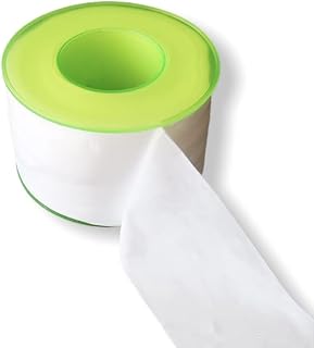 Larritech Extra-Wide (2”) PTFE Thread Seal Tape Thick (7mil) & Long (1800”) Plumber's Teflon Tape Wrap for Leaks