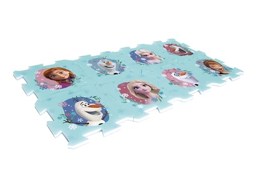 ARDITEX - Jeu de tapis en forme de puzzle fabriqué en mousse de Disney La Reine des Neiges - 111 x...