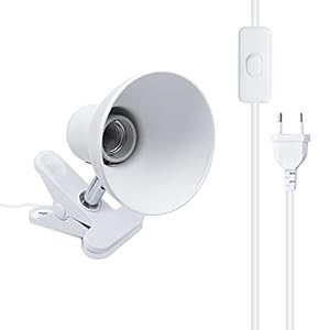 Klarlight Klemmleuchte E27 Tischlampe Klemmbar