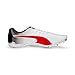 PUMA Mens Evospeed Electric 13 Track and Field Shoe, PUMA Mens White-PUMA Mens Black-PUMA Mens Red, 11.5