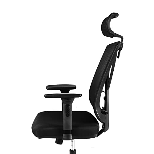 Frassie Height Adjustable Chair Armrest Pair, Gaming Boss Chair Arms Set Replacement,Black (3D) by Frassie - Image 6