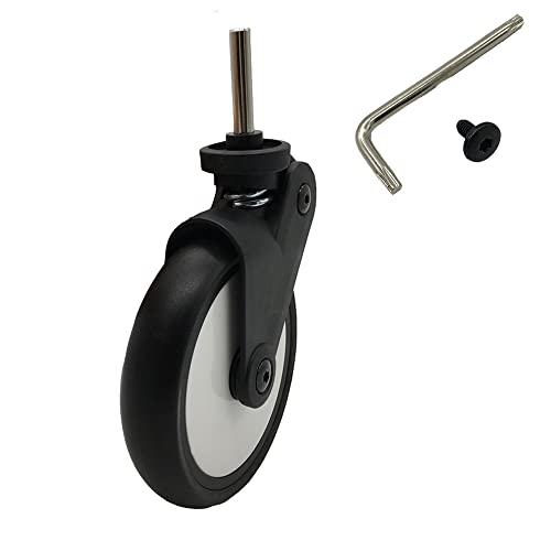 Brogtorl Accessoires de rechange pour poussette, roue avant en caoutchouc, compatible avec Babyzen YOYO YOYA