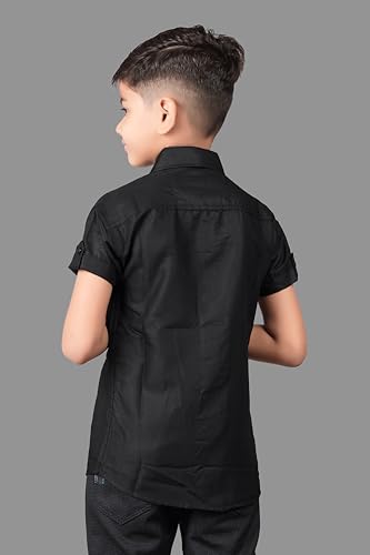 Image of Boy's Regular Fit Cotton Blend Shirts