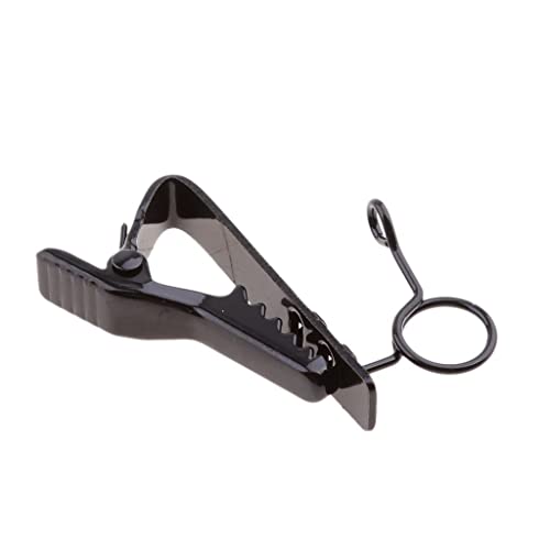 Clips metálicos tipo anillo de 9 mm para evitar caídas de micrófonos de solapa 2