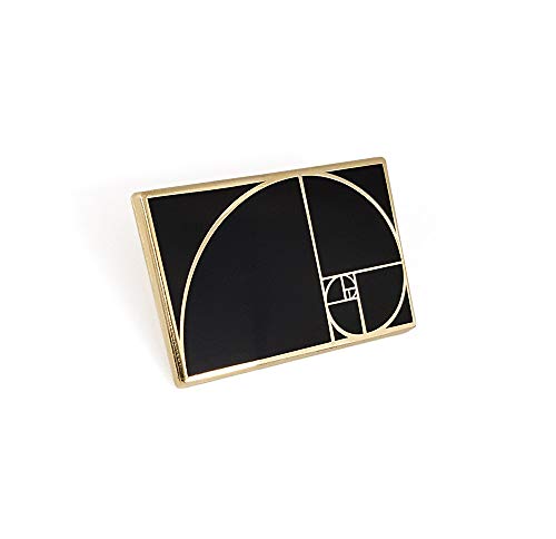 Pinsanity Golden Ratio Enamel Lapel Pin